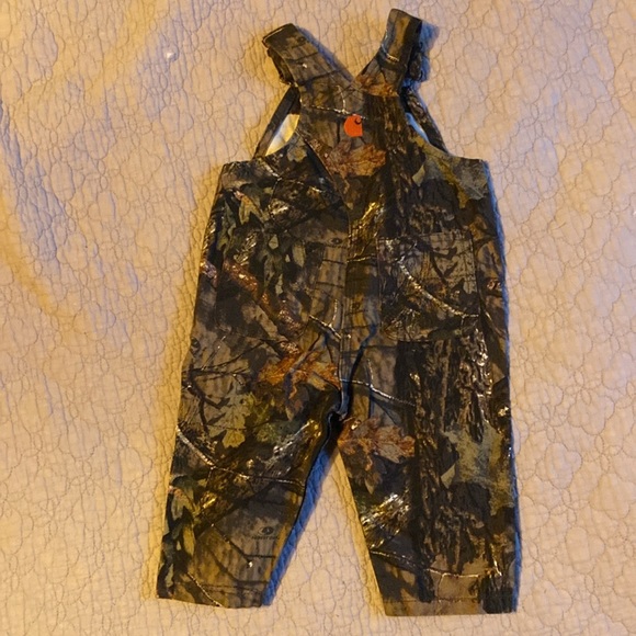 EUC baby carhartt overalls 6mo - Picture 4 of 5